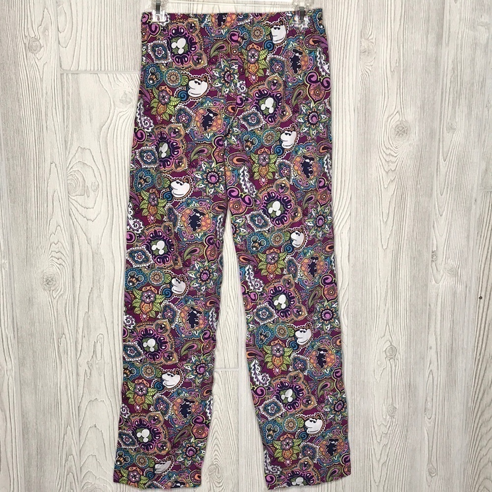 Disney Parks Mickey Paisley Pajama Pants - Picture 2 of 10